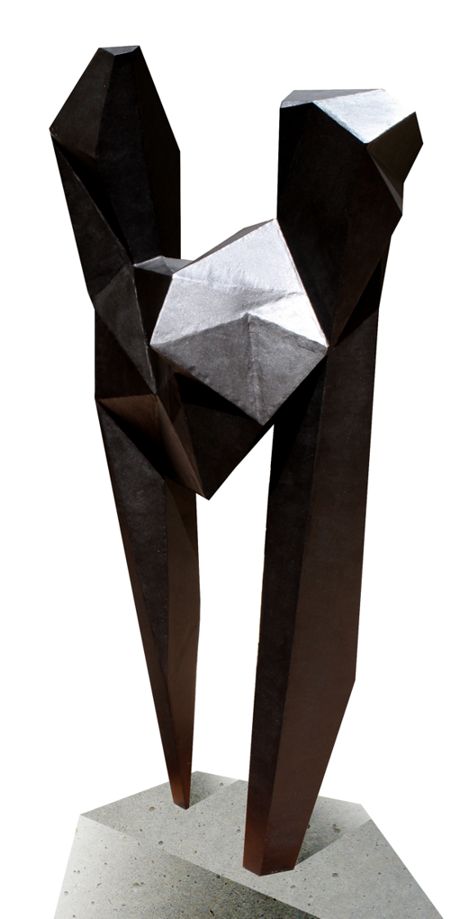 Escultura de Hugo Maciel - Dois apoios